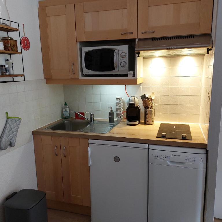 La Plagne Les Coches studio divisible ensoleillé - Apartment mit 2 Schlafzimmern - 5