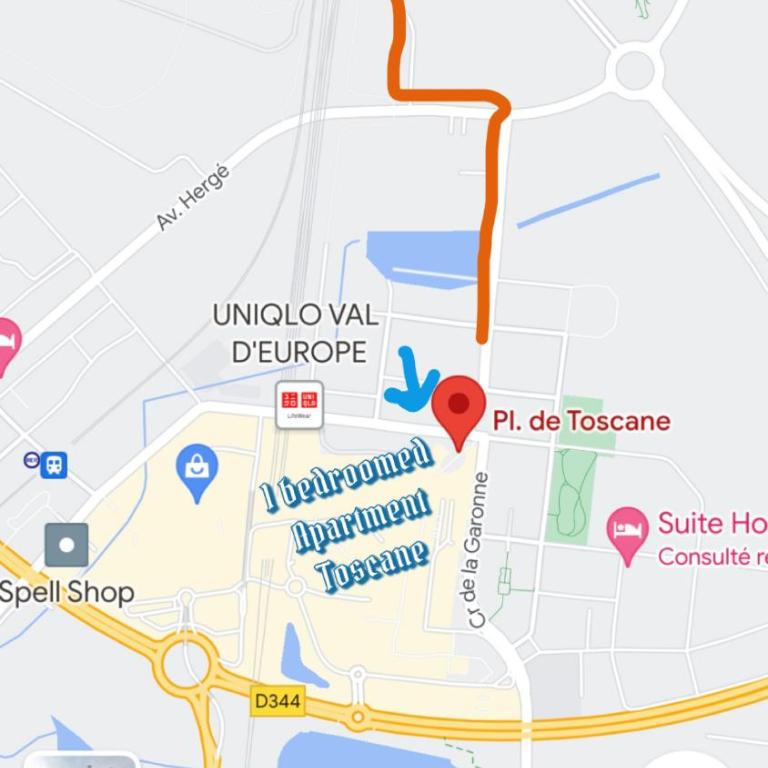1 Bedroomed Toscane Serris - Appartement 1 Chambre - 18