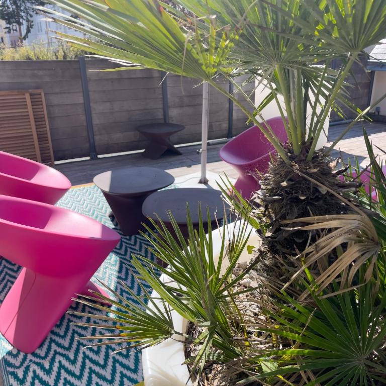 La Maison Régent & spa - Plage de la Baule - Appartement 1 Chambre avec Balcon et Vue sur la Ville - 18