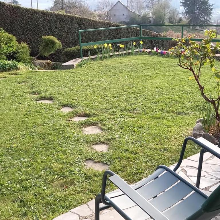 Terrasse, jardin,, Appartement 80m², vue montagne, wifi, bureau - Maison 1 Chambre - 5