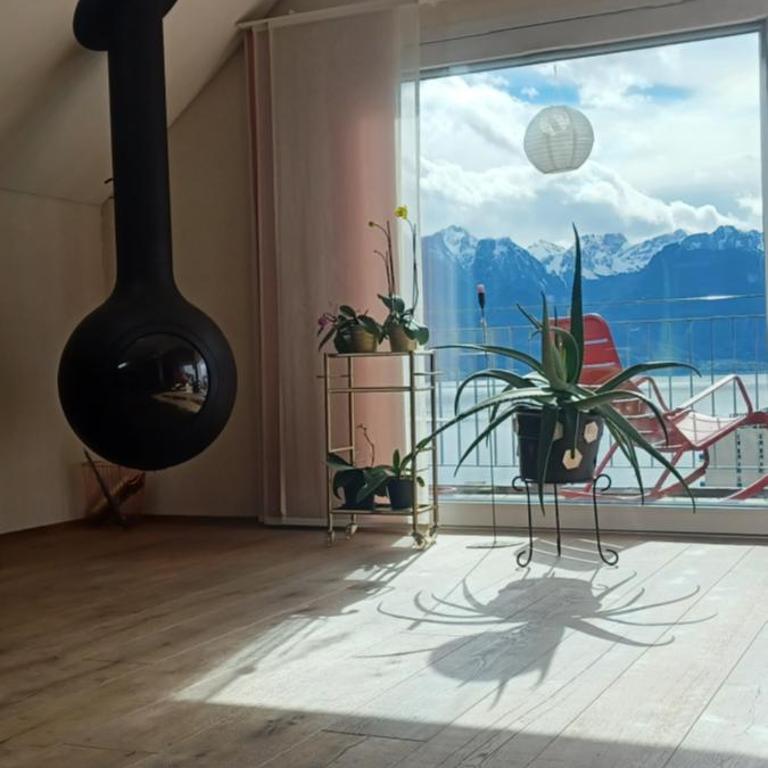 Loft la plus belle vue du lac Léman Montreux - Deluxe Apartment - 21