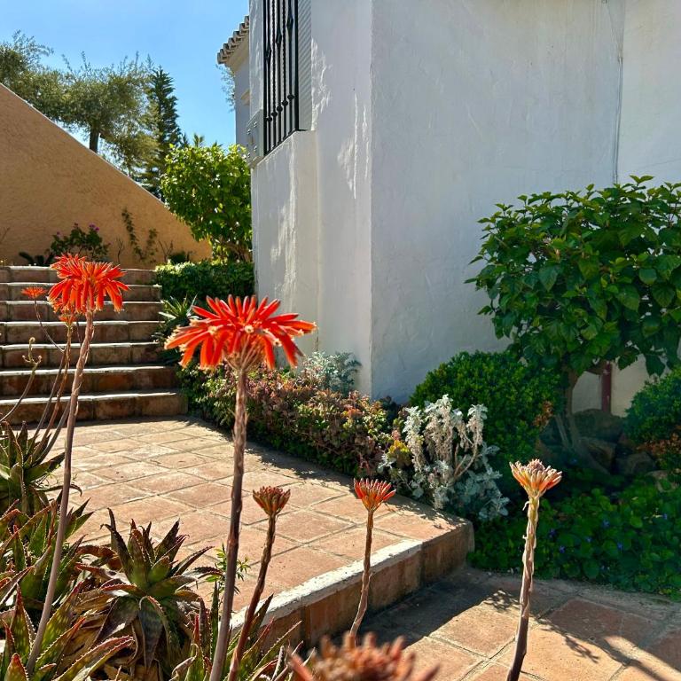 Casa con terraza y hermoso jardín comunal - Casa de 2 dormitorios - 26