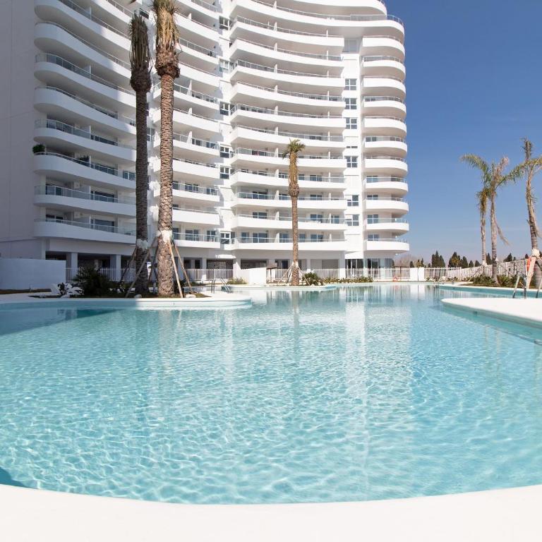 Global Vacacional, Apartamento con piscina privada y terraza con vistas a la costa - Apartment mit Meerblick - 69