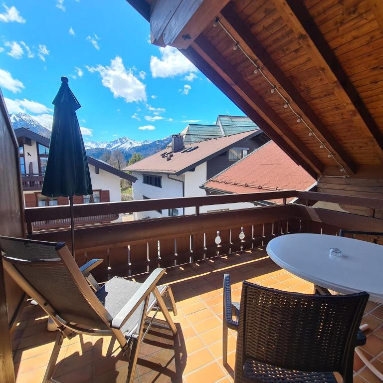 Ferienwohnung Almstube - Studio mit Balkon - 17