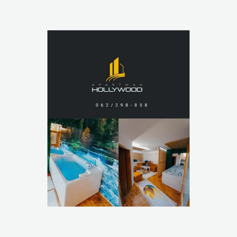 JACUZZI for RELAX - HOLLYWOOD Apartment, STUP, Sarajevo - Deluks Apartman - 80
