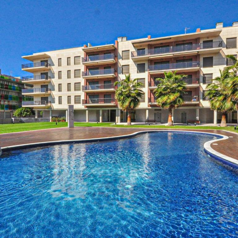 LITORAL COSTA DORADA - ESQUIROL Only families - Apartamento con vistas a la piscina - 35
