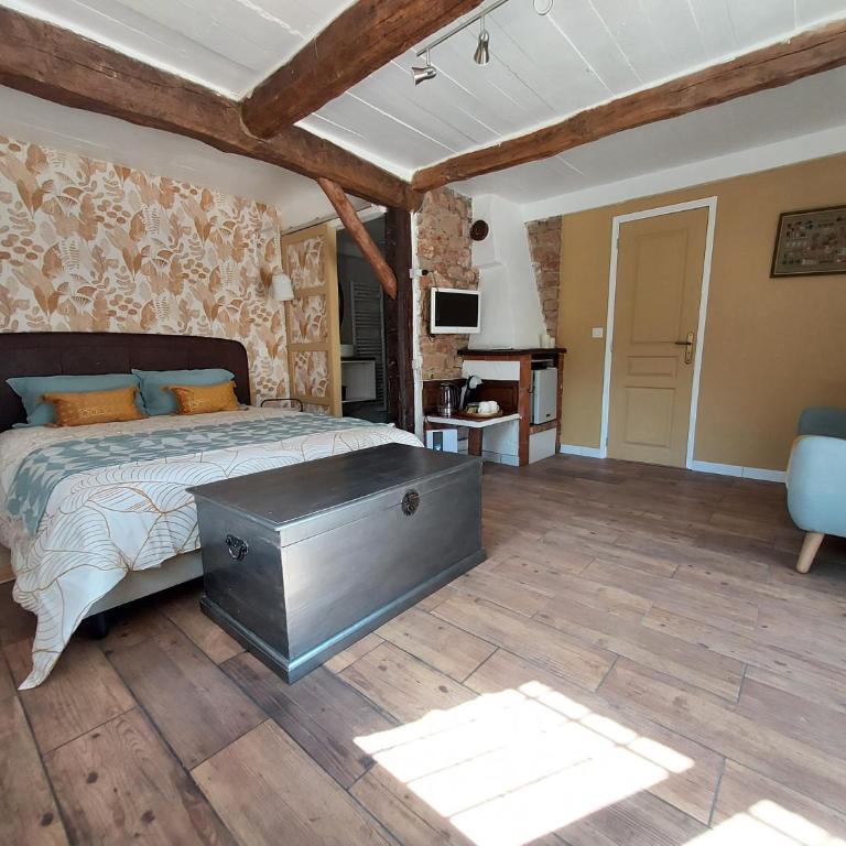 Les Pierres de Cézaire - Chambre Lit Queen-Size - 3