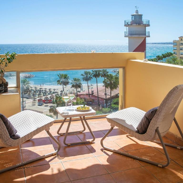 MARBELLA 2000 Estudio en paseo marítimo WIFI - Estudio con vistas al mar - 1