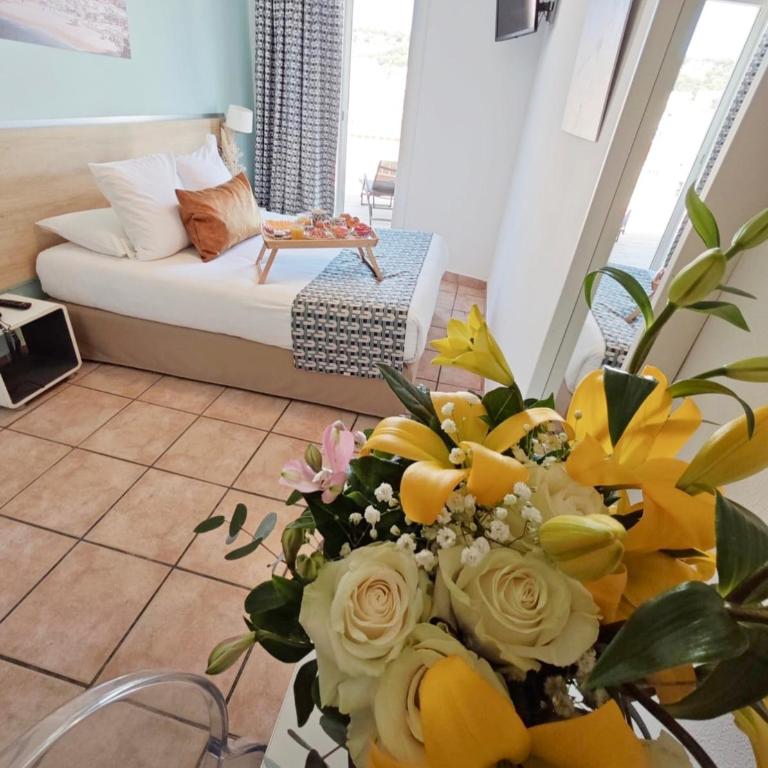HOTEL DES CALANQUES Port de Cassis - Chambre Double avec Terrasse - 10