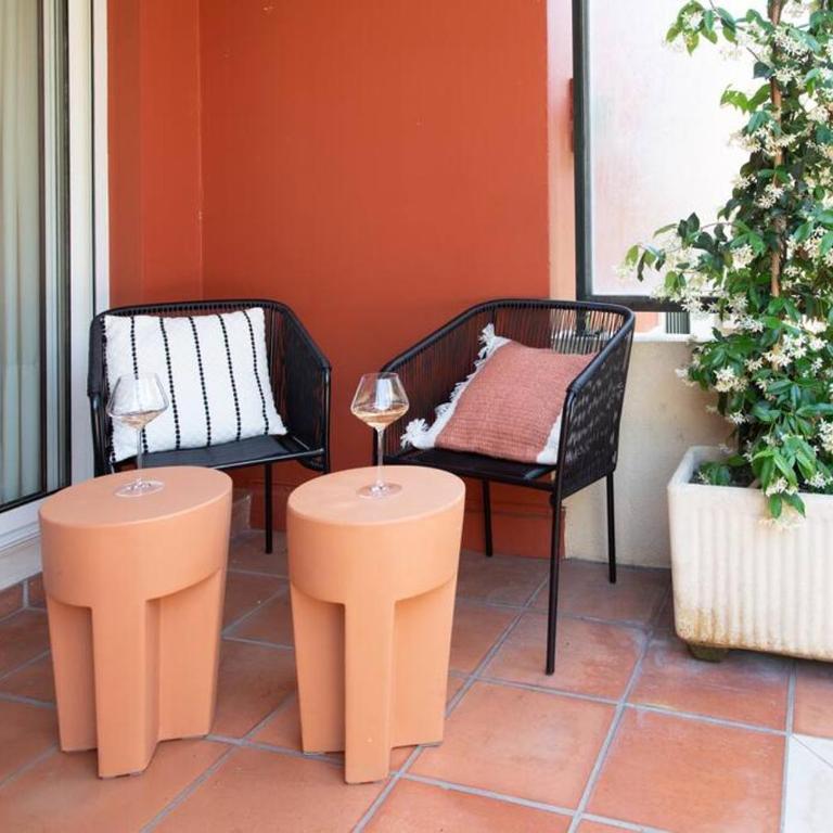 L34 Staywiz us - Hermès Suite terrace parking AC 2mins SEA - Appartement 2 Chambres - 21
