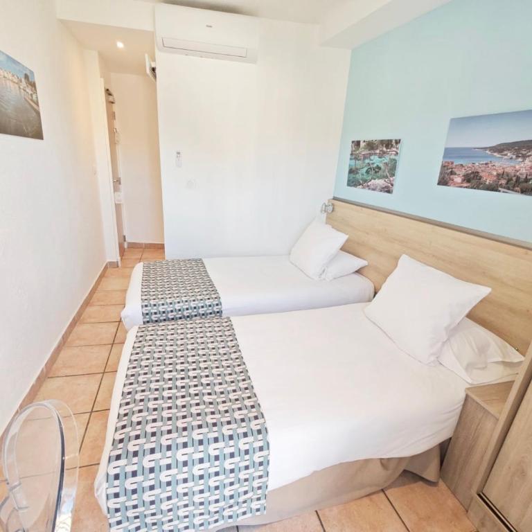 HOTEL DES CALANQUES Port de Cassis - Chambre Lits Jumeaux - 4