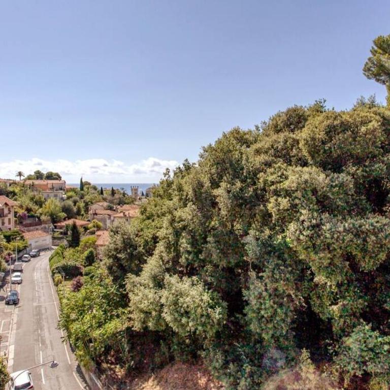 L36 Sea view terrace 10min walking to sea/Parking & AC - Appartement 1 Chambre - 10