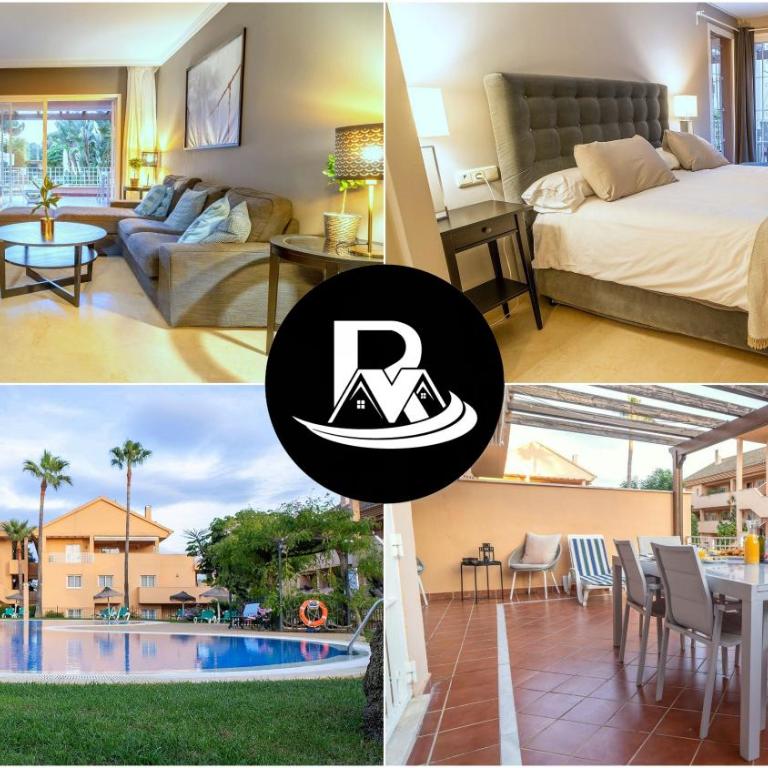 Stunning modern holiday Home Los Jardines de Santa Maria Golf, Elviria, Marbella - Two-Bedroom Apartment - 1