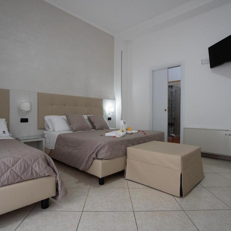 B&B Il Gabbiano - Camera Tripla con Vista Mare - 9