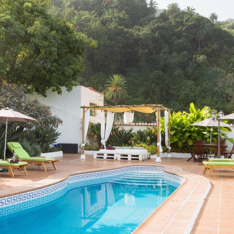 Casa romántica con piscina climatizada, Wi-Fi y vistas al mar en Icod de los Vinos - ES-279-2 - Villa - 21