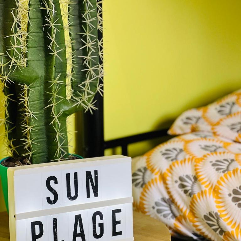 Les Néréides - T3 à 50m de la plage - Clim - Terrasse & BBQ - Wifi/Netflix - Apartment mit 2 Schlafzimmern - 22