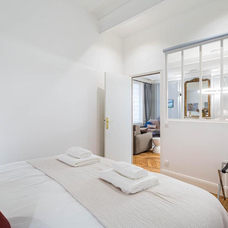 King Size beds - Zen Monceau - Appartement 2 Chambres - 13