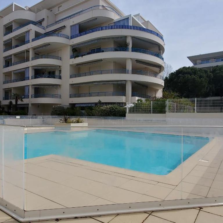 Le SEXTANT, Frejus Plage, Grand T2, 52 M2 3-4 pers - Appartement - Vue sur Jardin - 13