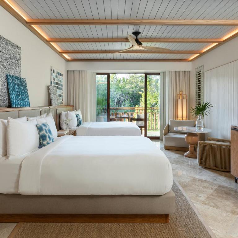 Fairmont Mayakoba Riviera Maya - All Inclusive - Beach Area Casita Room 2 Queen - 4