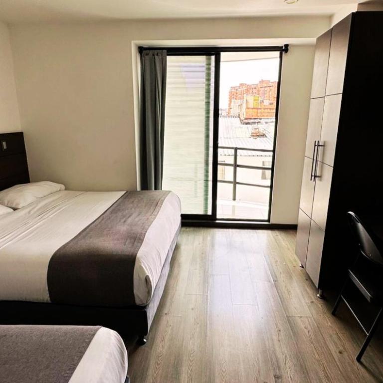 Hotel Expo Hotel Ferial - Habitación Doble - 2 camas - 1