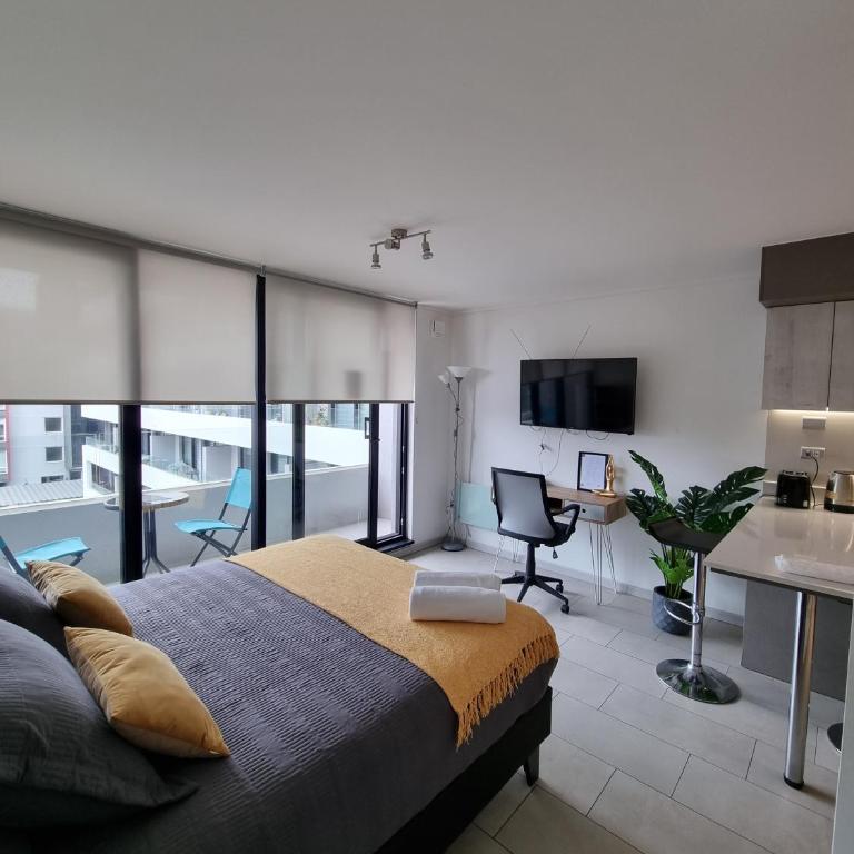 Apartamentos Bauerle Curitiba - Estudio con balcón - 9