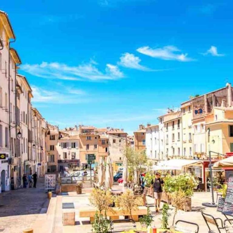 Studio au cœur d'Aix avec balcon et parking - Apartamento de 1 dormitorio - 4