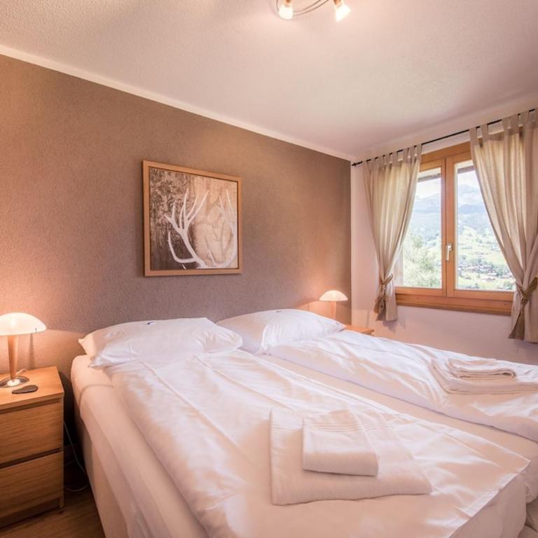 Breithorn Apartment, Eiger North Face View - Apartment mit 2 Schlafzimmern - 13