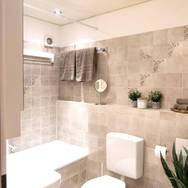 Balkon mit ruhigem Garten in Sonthofen OD1 - Apartment mit 1 Schlafzimmer - 9
