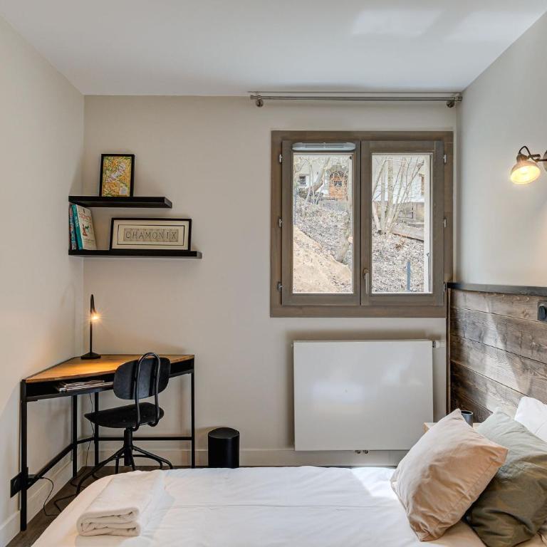 White Pearl A02, Alpes Agency, Central Chamonix, Sleeps 4 - Appartement 2 Chambres - 24
