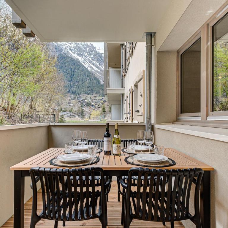 White Pearl A02, Alpes Agency, Central Chamonix, Sleeps 4 - Appartement 2 Chambres - 31