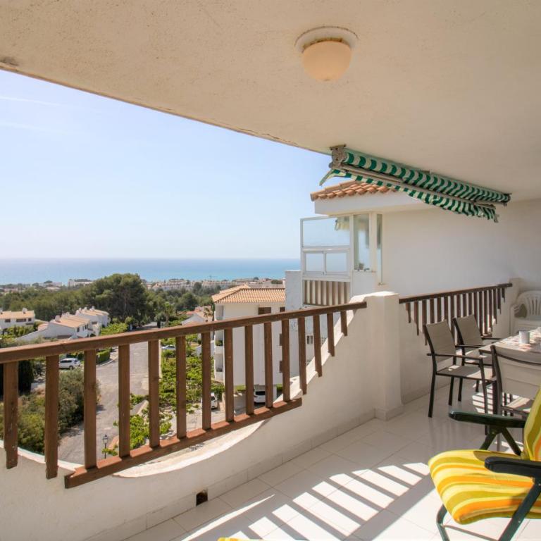 Terraza con vistas espectaculares - Haciendas ALBERT VILLAS Alcossebre - Apartamento con terraza - 3