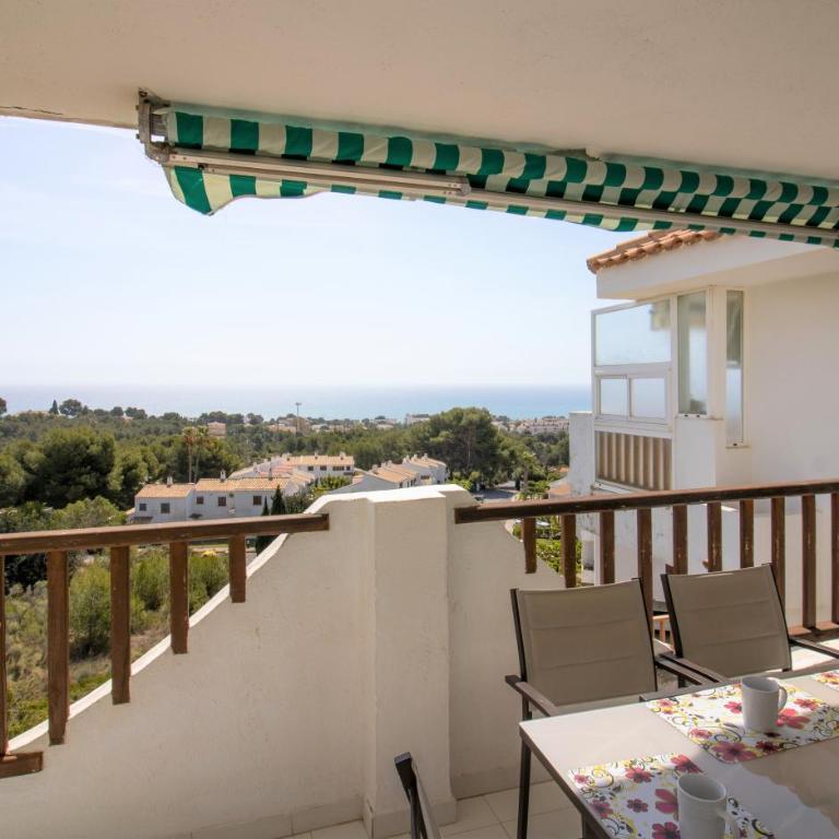 Terraza con vistas espectaculares - Haciendas ALBERT VILLAS Alcossebre - Apartamento con terraza - 14
