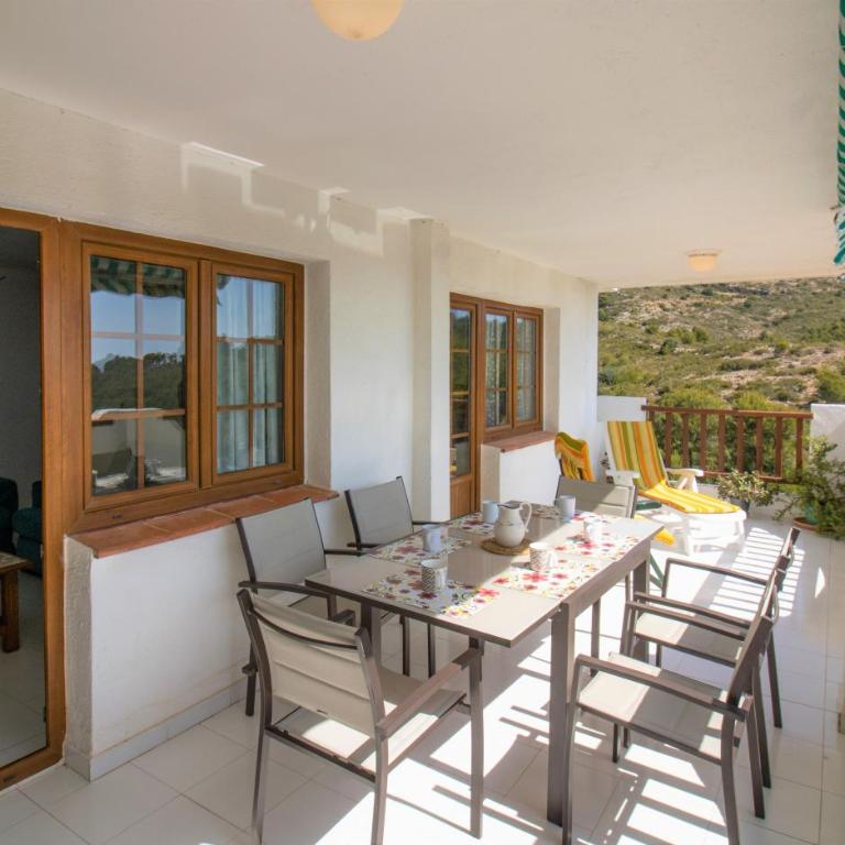 Terraza con vistas espectaculares - Haciendas ALBERT VILLAS Alcossebre - Apartamento con terraza - 13