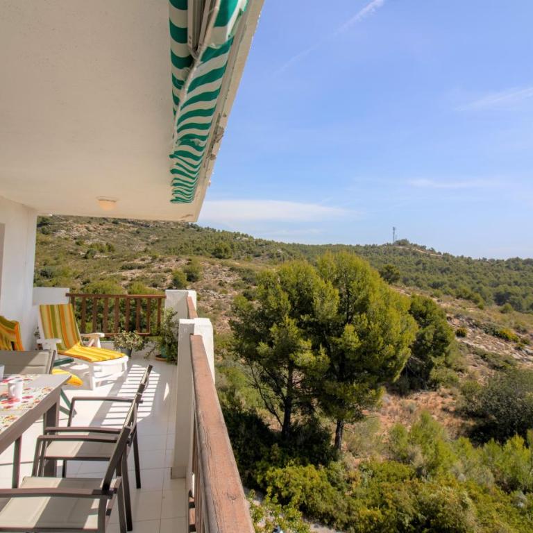 Terraza con vistas espectaculares - Haciendas ALBERT VILLAS Alcossebre - Apartamento con terraza - 12