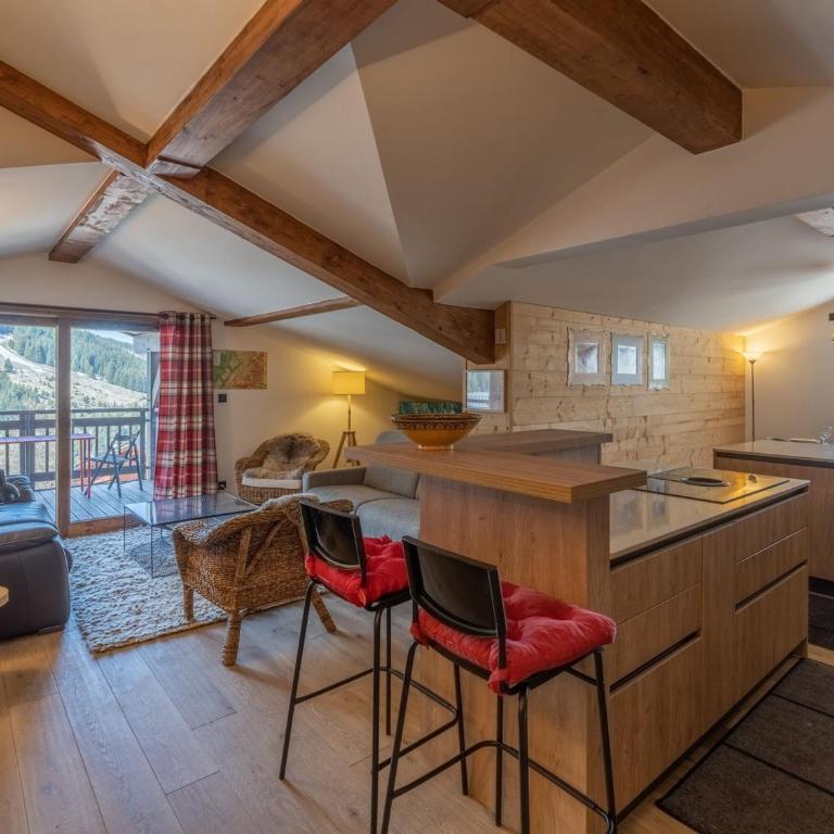 Appartement central Courchevel avec Parking et WIFI - FR-1-563-132 - Apartment - 12
