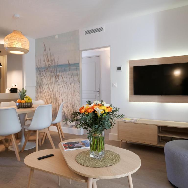 Escapade Ensoleillée plage et Saint Tropez à pied - 20 - Apartment mit 2 Schlafzimmern - 7
