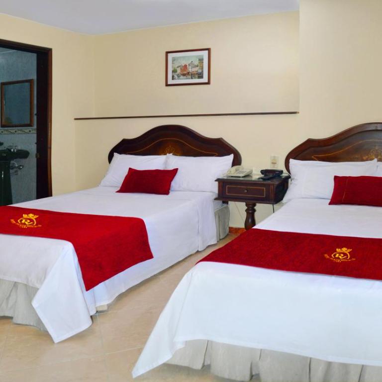 Hotel Plaza Versalles - Habitación Doble Estándar - 2 camas - 5