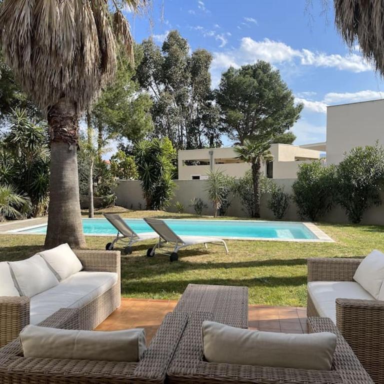 Villa avec magnifique piscine et grand jardin, à 2 pas du golf et de la plage - Villa with Private Pool - 20