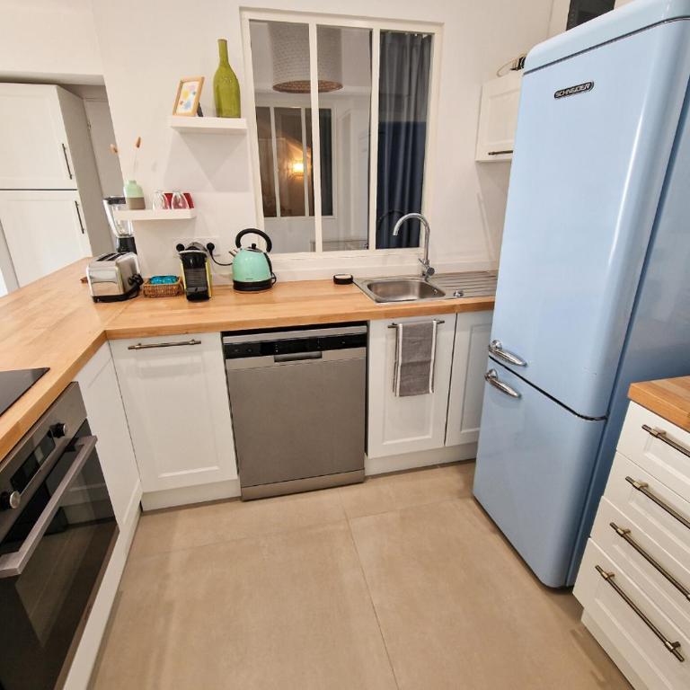 La Capte T2, A 2min de la mer, Terrasse-Wifi-Parking gratuit - Apartment mit 2 Schlafzimmern - 4