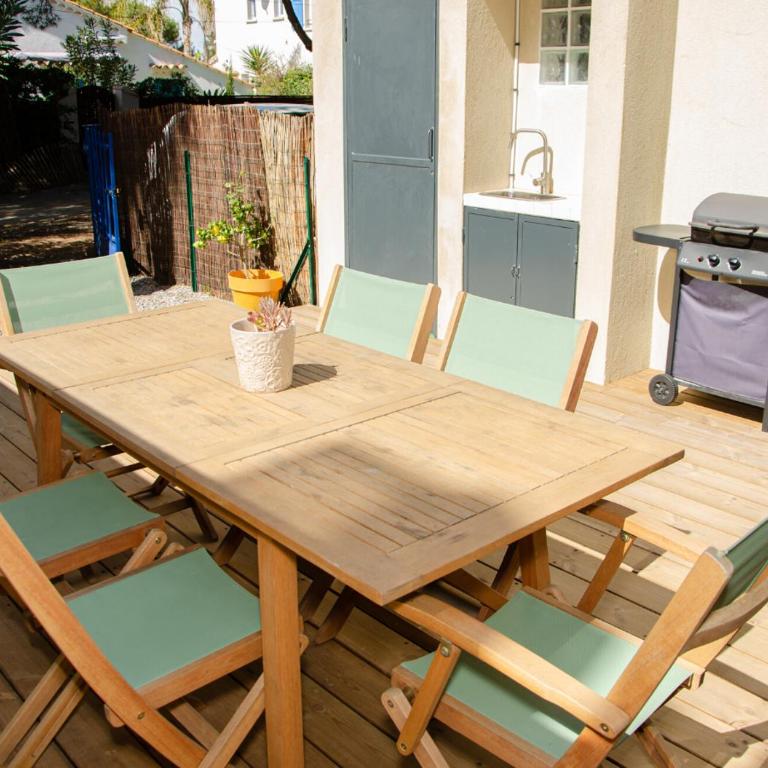La Capte T2, A 2min de la mer, Terrasse-Wifi-Parking gratuit - Apartment mit 2 Schlafzimmern - 12