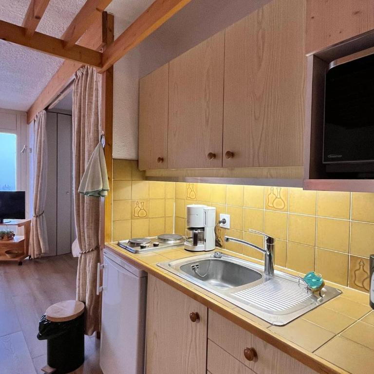 Spacieux Studio Rénové 39m² avec Balcon, Garage - Villard-de-Lans - FR-1-515-166 - Studio - 7