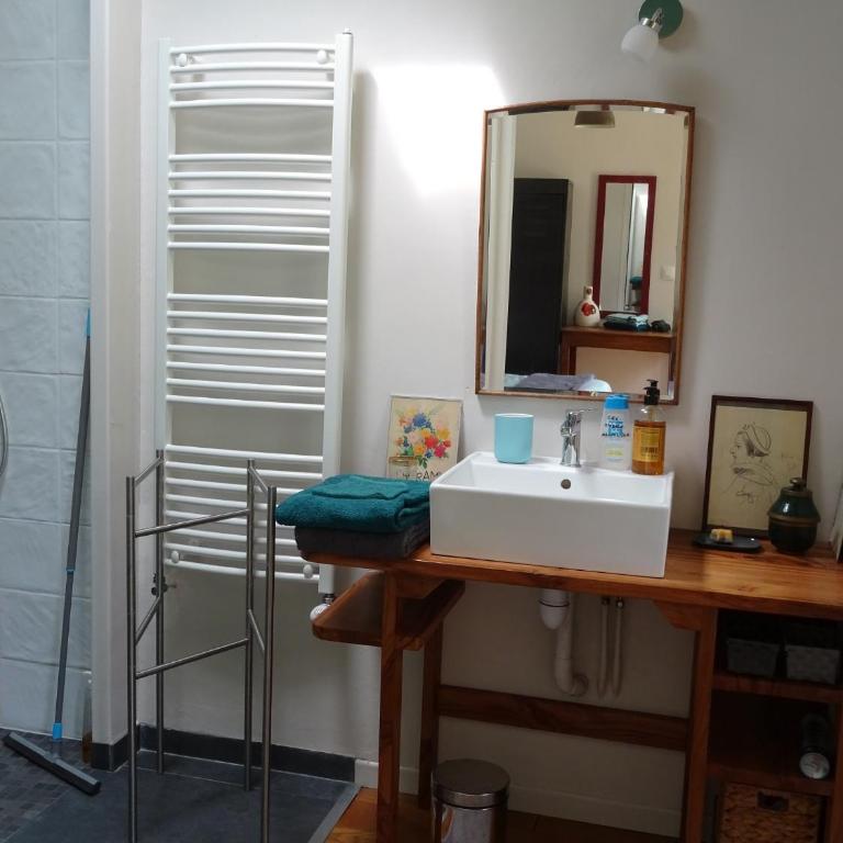 Chambre d'hôtes sur jardin acces PMR - Doppelzimmer mit eigenem Bad - 6