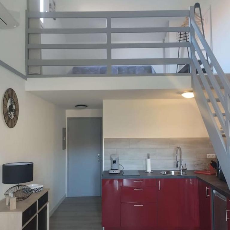 Calvi duplex climatisé vue mer 4 pers - Apartamento - 5