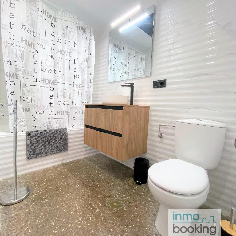 Rhin Salou, climatizado, piscina y cerca de la playa - Apartamento de 2 dormitorios - 7