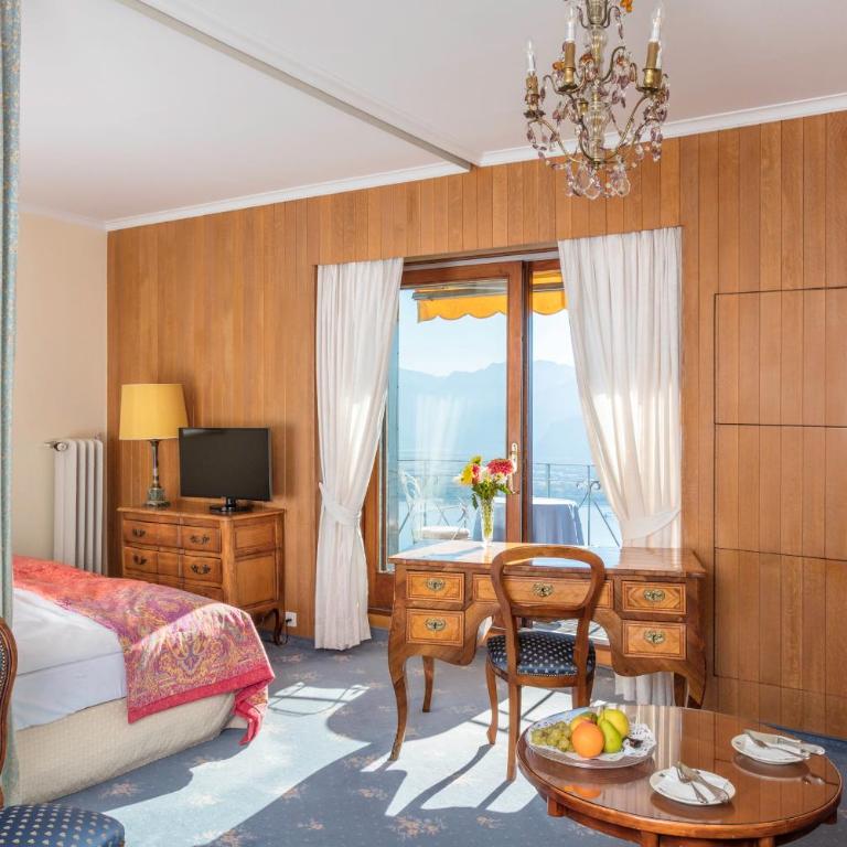 Hotel Victoria Glion - Deluxe Doppelzimmer mit Seeblick - 3