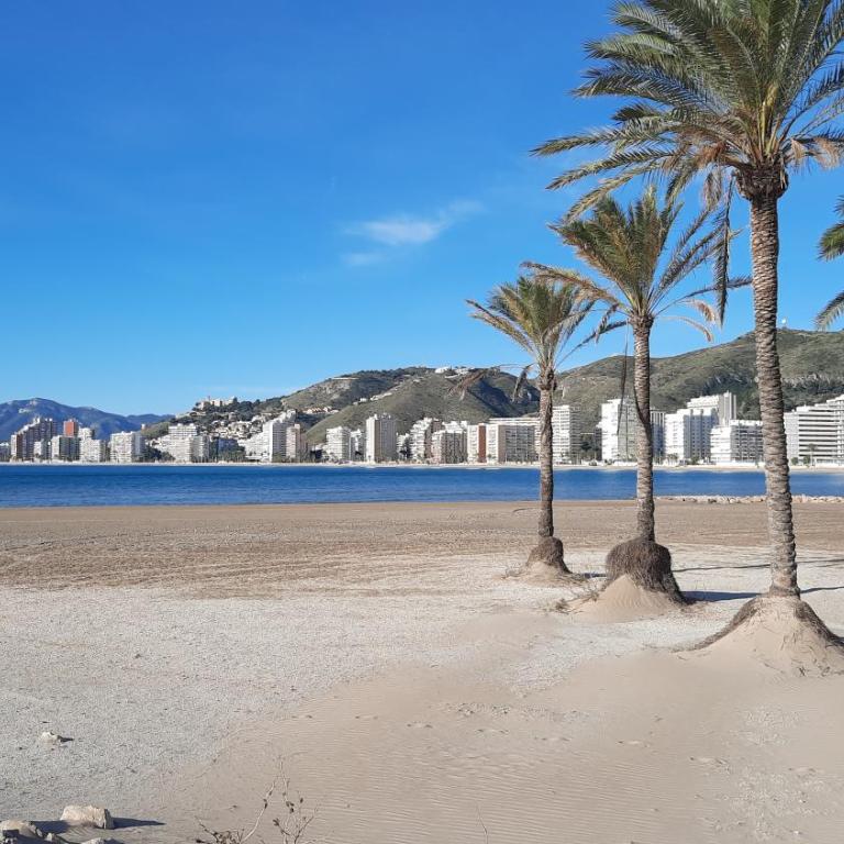 Terraza con vistas al mar Parking privado 120 mts, junto a la playa - Three-Bedroom Apartment - 1