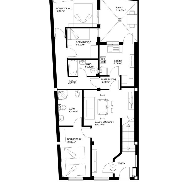 Apartamento Andalucía - Apartamento de 3 dormitorios - 33