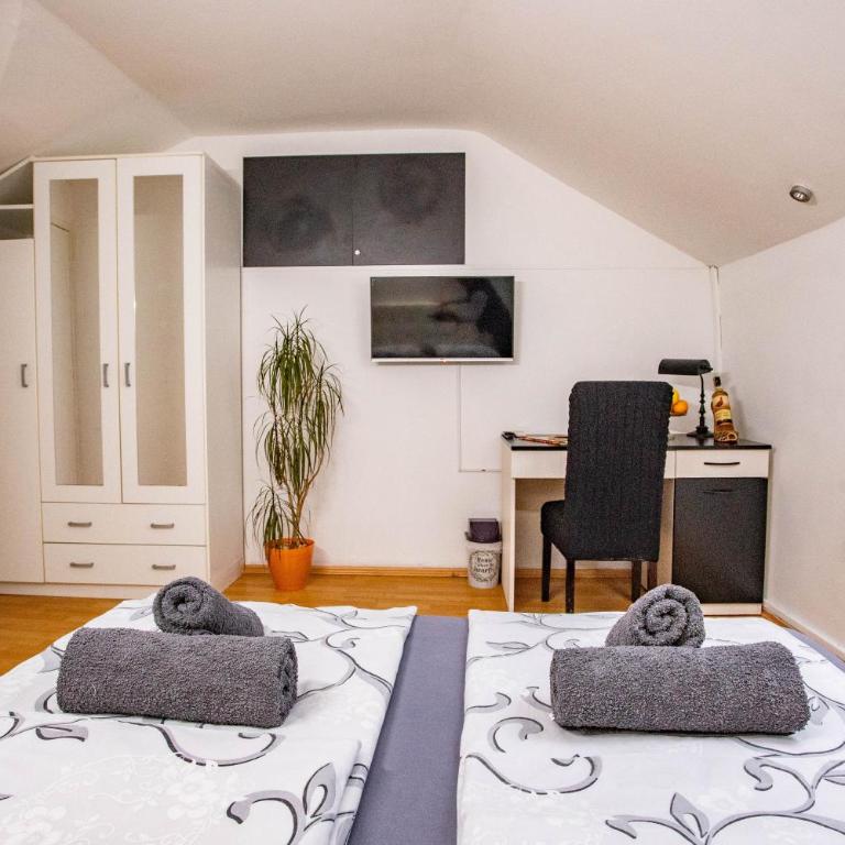 Paris Night Free Parking - Dupleks Četvorokrevetna Soba - 6