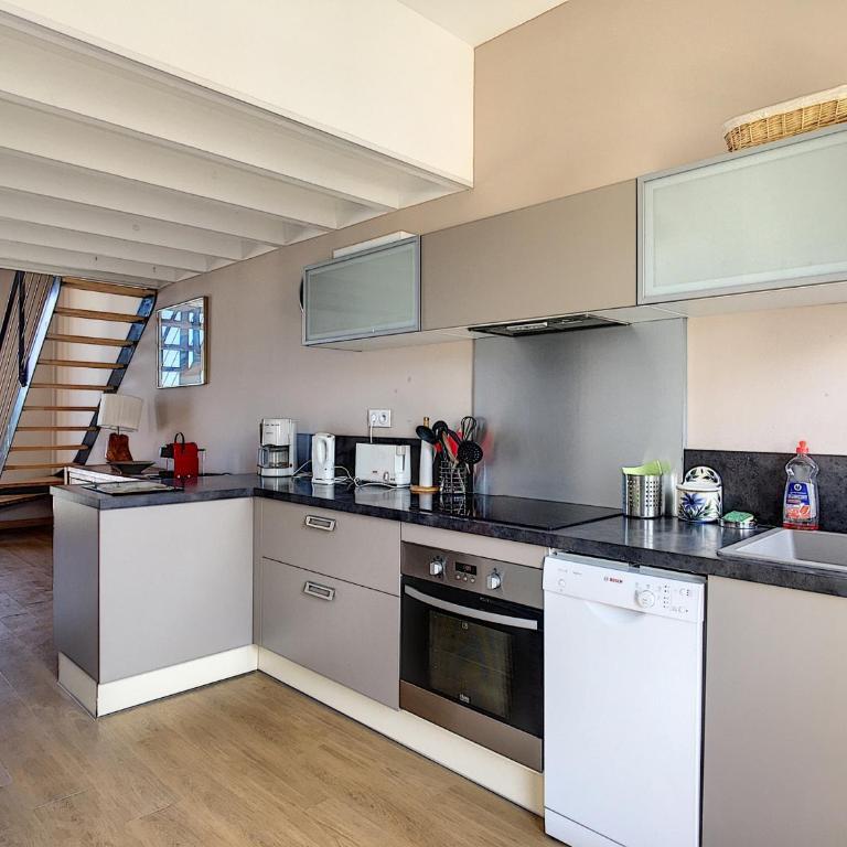 Appartement mezzanine sur plage, rénové, wifi inclus - FR-1-715-32 - Appartamento - 4