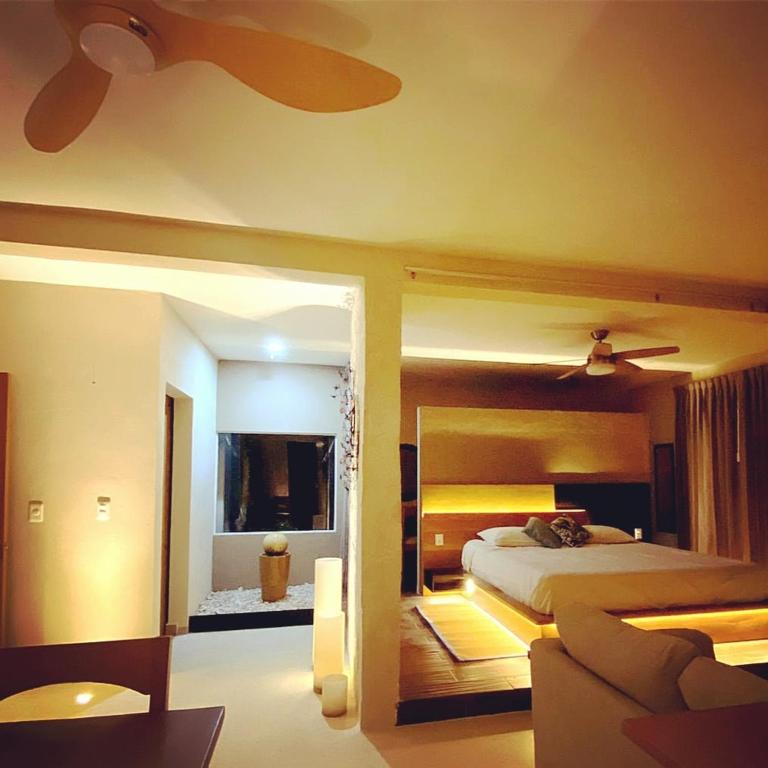 VILLA PRINCE, loft & rooftop, private pool & jaccuzi RIVIERA MAYA - Superior Villa - 34